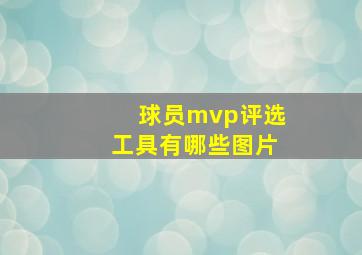 球员mvp评选工具有哪些图片