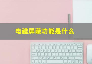 电磁屏蔽功能是什么