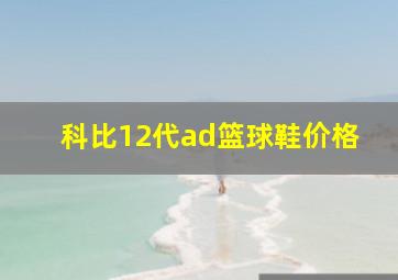 科比12代ad篮球鞋价格