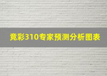 竞彩310专家预测分析图表