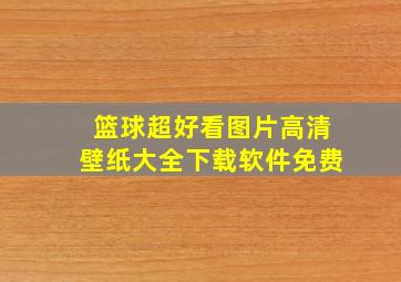 篮球超好看图片高清壁纸大全下载软件免费