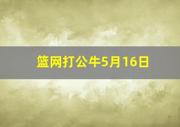 篮网打公牛5月16日