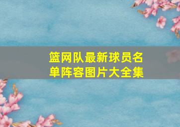 篮网队最新球员名单阵容图片大全集