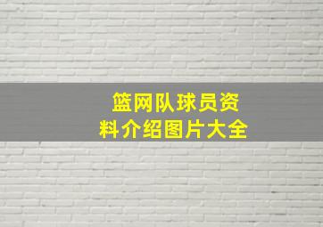 篮网队球员资料介绍图片大全