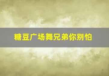 糖豆广场舞兄弟你别怕