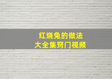 红烧兔的做法大全集窍门视频