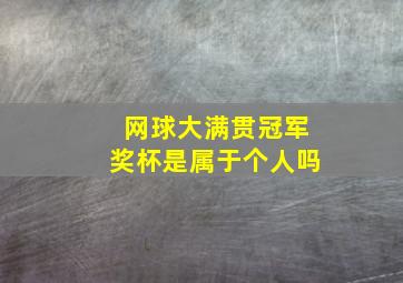 网球大满贯冠军奖杯是属于个人吗