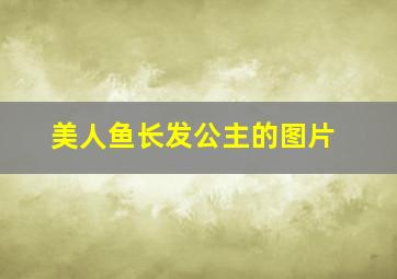 美人鱼长发公主的图片