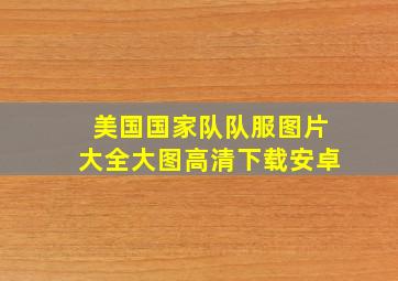 美国国家队队服图片大全大图高清下载安卓