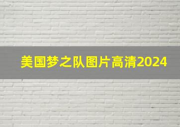 美国梦之队图片高清2024