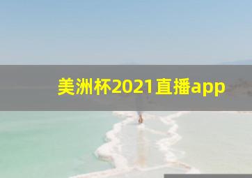 美洲杯2021直播app