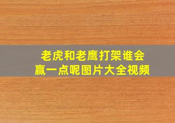 老虎和老鹰打架谁会赢一点呢图片大全视频