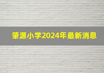 肇源小学2024年最新消息