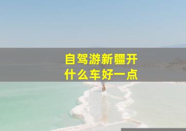 自驾游新疆开什么车好一点