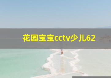 花园宝宝cctv少儿62