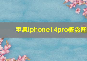 苹果iphone14pro概念图