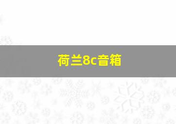 荷兰8c音箱