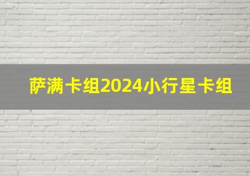 萨满卡组2024小行星卡组