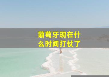 葡萄牙现在什么时间打仗了