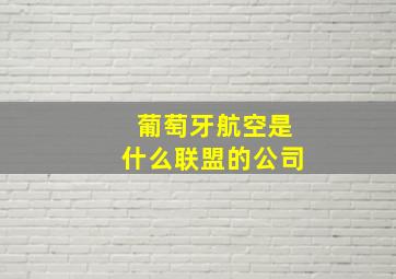 葡萄牙航空是什么联盟的公司