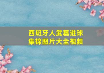 西班牙人武磊进球集锦图片大全视频