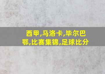 西甲,马洛卡,毕尔巴鄂,比赛集锦,足球比分