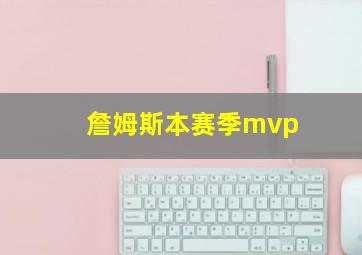 詹姆斯本赛季mvp