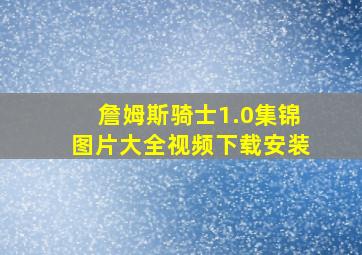 詹姆斯骑士1.0集锦图片大全视频下载安装