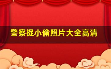 警察捉小偷照片大全高清