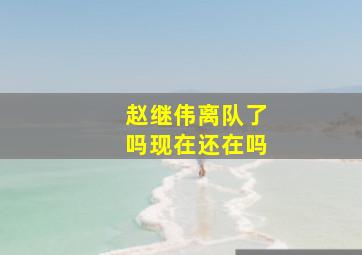 赵继伟离队了吗现在还在吗