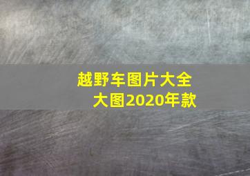 越野车图片大全大图2020年款