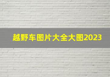 越野车图片大全大图2023