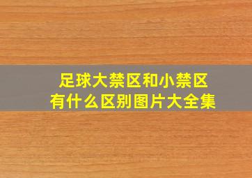 足球大禁区和小禁区有什么区别图片大全集