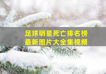 足球明星死亡排名榜最新图片大全集视频