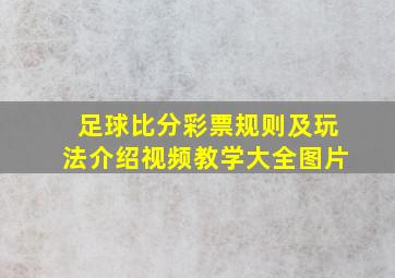 足球比分彩票规则及玩法介绍视频教学大全图片