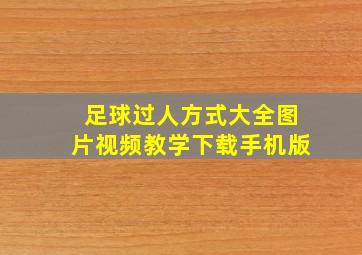 足球过人方式大全图片视频教学下载手机版