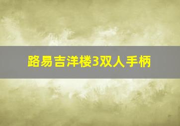 路易吉洋楼3双人手柄