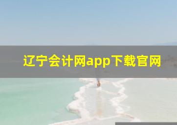 辽宁会计网app下载官网