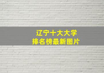 辽宁十大大学排名榜最新图片