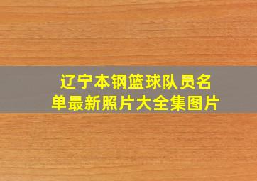 辽宁本钢篮球队员名单最新照片大全集图片