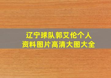 辽宁球队郭艾伦个人资料图片高清大图大全