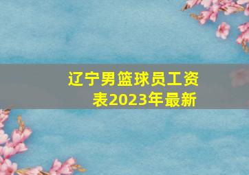 辽宁男篮球员工资表2023年最新