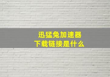 迅猛兔加速器下载链接是什么