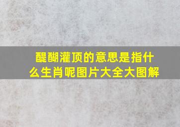 醍醐灌顶的意思是指什么生肖呢图片大全大图解