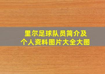 里尔足球队员简介及个人资料图片大全大图