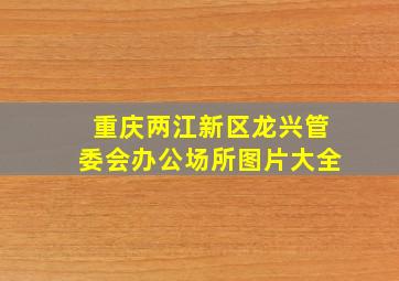 重庆两江新区龙兴管委会办公场所图片大全