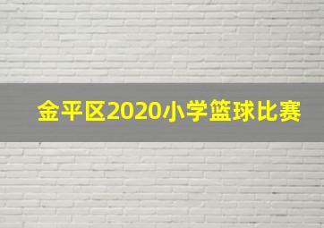 金平区2020小学篮球比赛