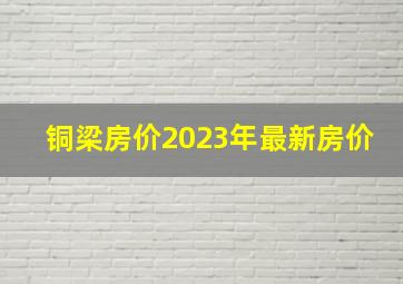 铜梁房价2023年最新房价