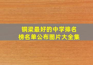 铜梁最好的中学排名榜名单公布图片大全集