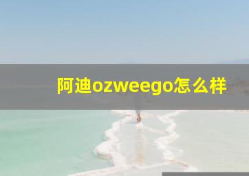 阿迪ozweego怎么样